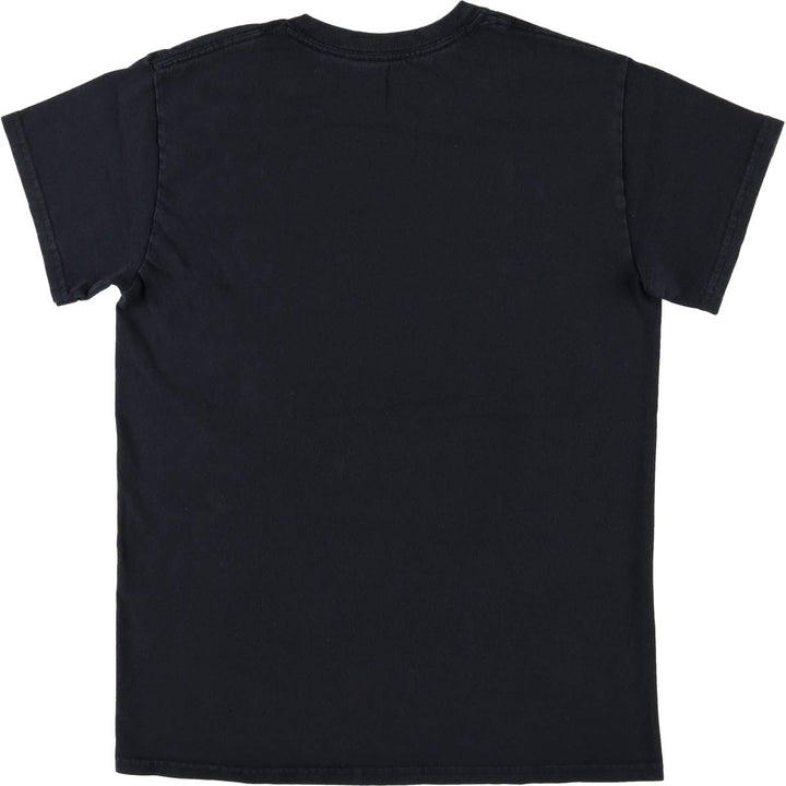 METALLICA Metallica Band T-shirt Band T Men's S size unclear black type Vintage Second Hand