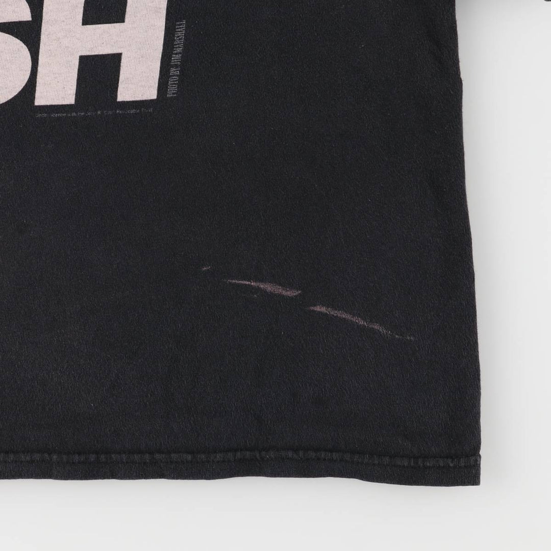 JIM MARSHALL CLOTHING JOHNNY CASH Johnny Cash Band T-shirt Band T Men's XL size cotton black type Vintage Second Hand