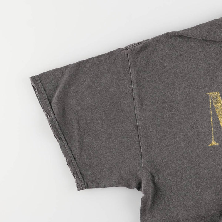 NIRVANA Nirvana Band T-shirt, Band T, Men's XL size cotton Charcoal Vintage Second Hand
