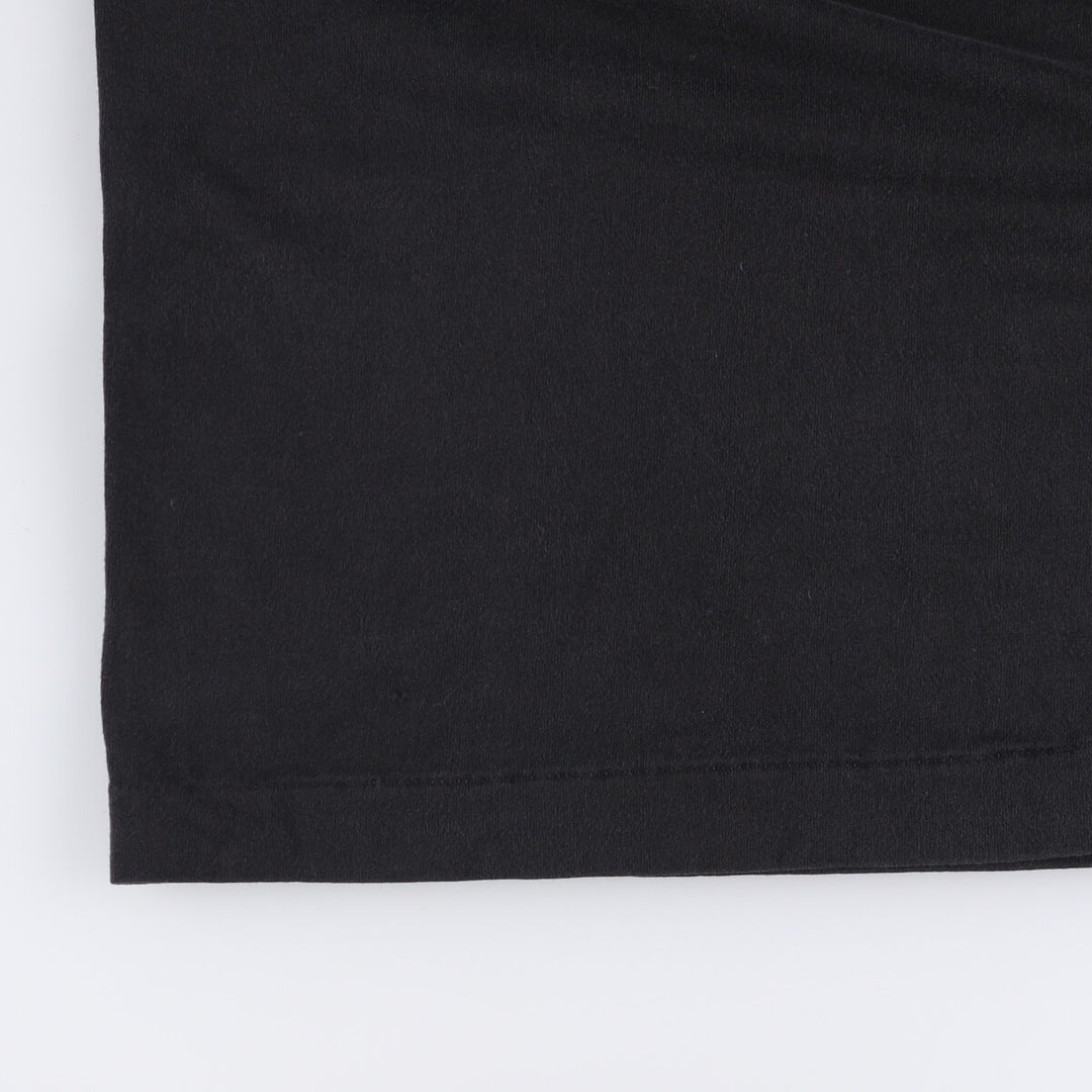 90'S BVD Plain Pocket T-Shirt Made in USA Men's XL Vintage cotton black type Vintage Second Hand