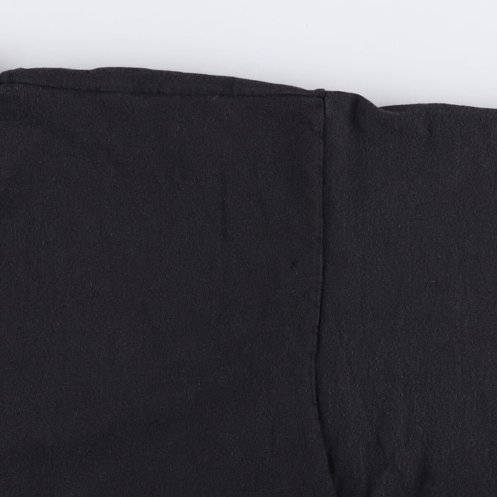 90'S BVD Plain Pocket T-Shirt Made in USA Men's XL Vintage cotton black type Vintage Second Hand