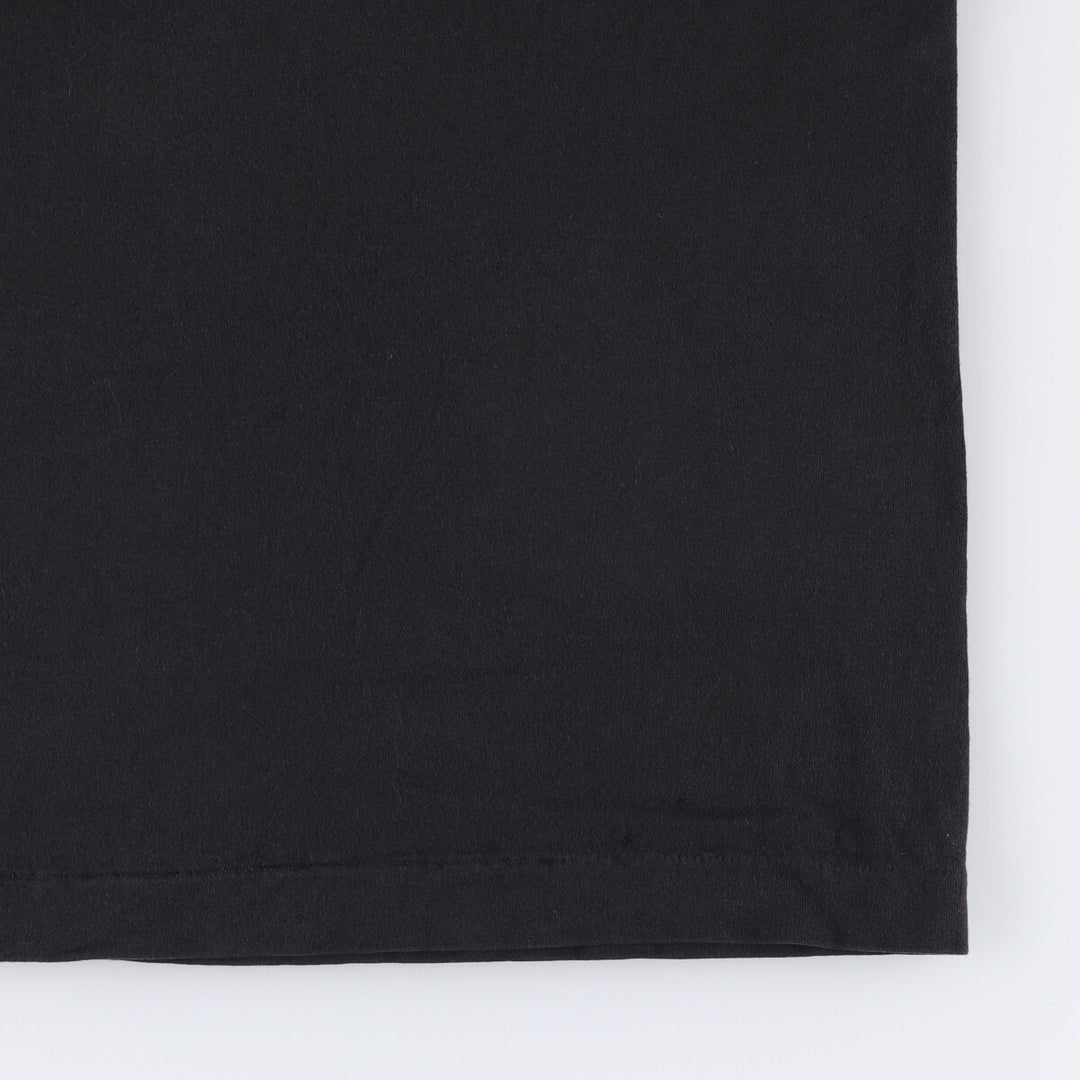 90'S BVD Plain Pocket T-Shirt Made in USA Men's XL Vintage cotton black type Vintage Second Hand