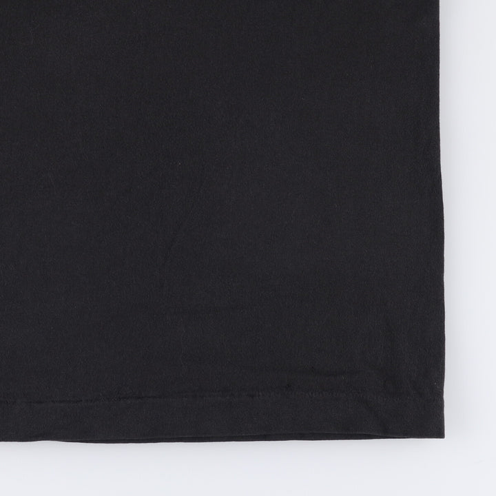 90'S BVD Plain Pocket T-Shirt Made in USA Men's XL Vintage cotton black type Vintage Second Hand