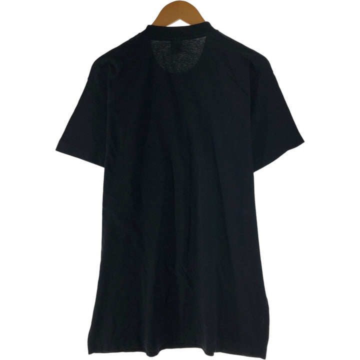 90'S Fruit of the Loom plain T-shirt, made in the USA, men's XL size, vintage cotton black type Vintage Second Hand