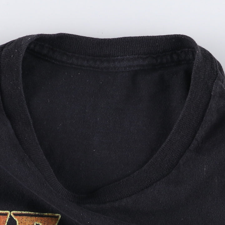 ICE CUBE Rap T-shirt, Men's M size cotton black type Vintage Second Hand