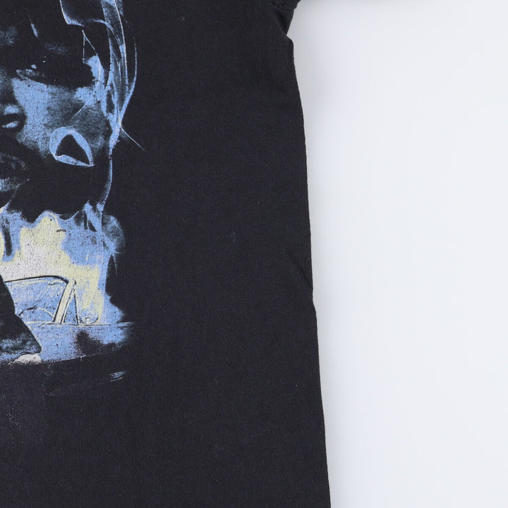 ICE CUBE Rap T-shirt, Men's M size cotton black type Vintage Second Hand