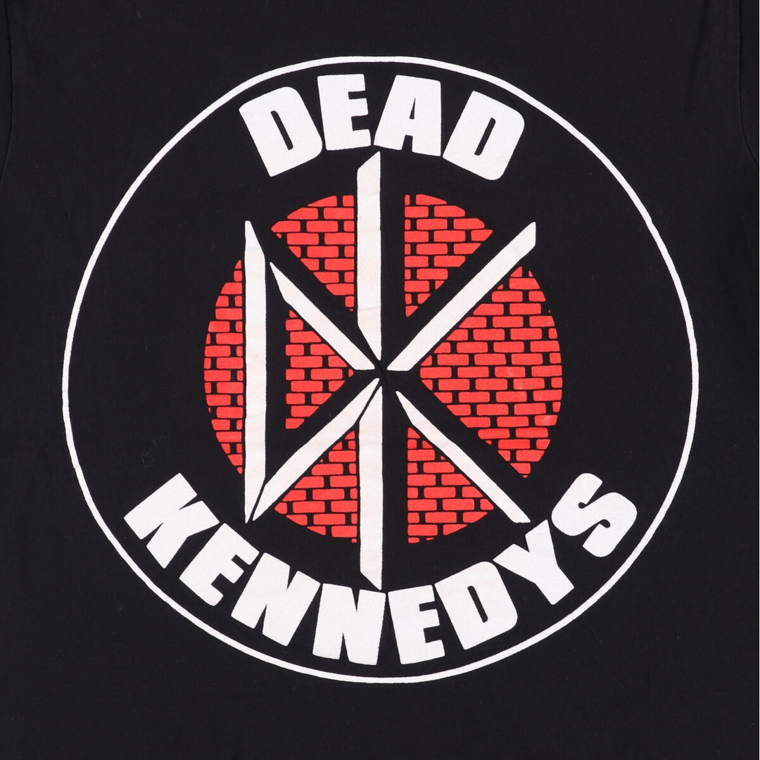 DEAD KENNEDYS Dead Kennedys Band T-shirt Band T Men's XL size cotton black type Vintage Second Hand