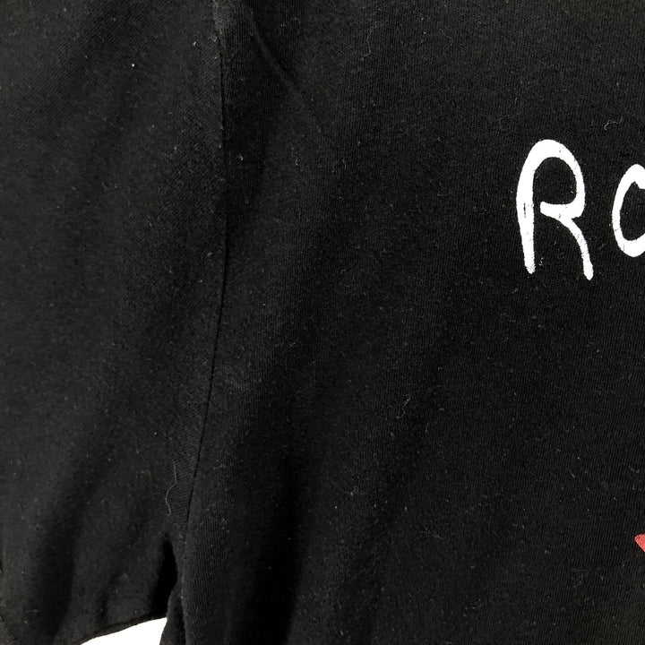 THE ROLLING STONES Band T-shirt, Men's L size cotton black type Vintage Second Hand