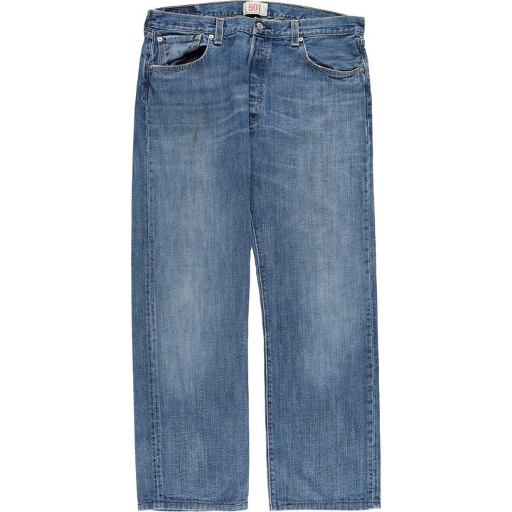 Levi's 501 Straight Leg Button-Fly Denim Pants for Men, W36 cotton blue type Vintage Second Hand