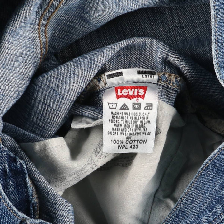 Levi's 501 Straight Leg Button-Fly Denim Pants for Men, W36 cotton blue type Vintage Second Hand