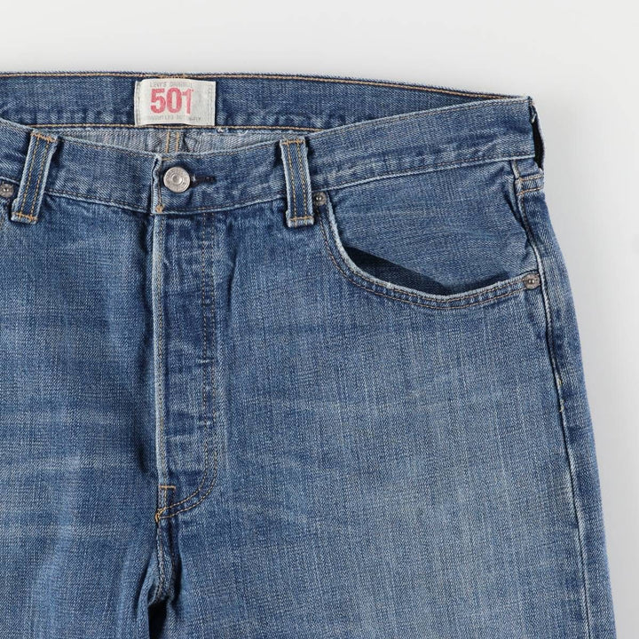 Levi's 501 Straight Leg Button-Fly Denim Pants for Men, W36 cotton blue type Vintage Second Hand