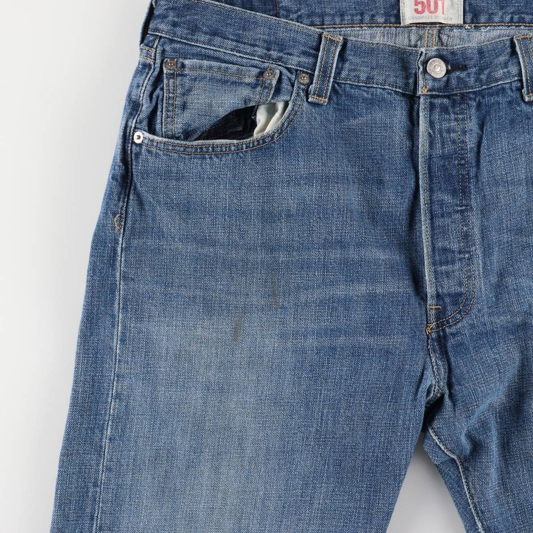 Levi's 501 Straight Leg Button-Fly Denim Pants for Men, W36 cotton blue type Vintage Second Hand