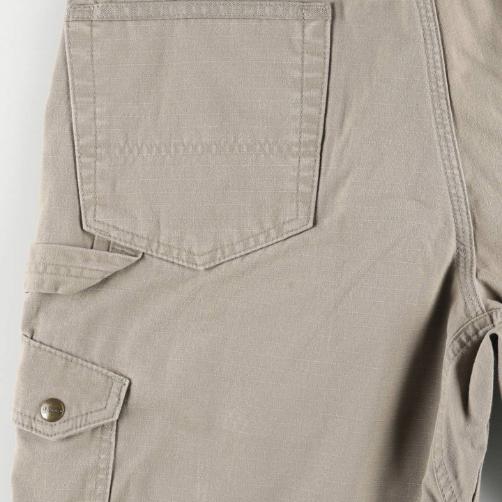 Carhartt Relaxed Fit Ripstop Cargo Shorts, Men's, W34 equivalent cotton Beige type Vintage Second Hand