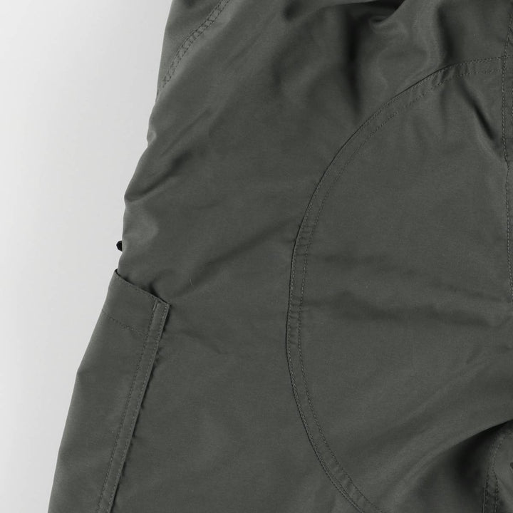 90'S Nike ACG cargo shorts, short pants, men's size M, vintage polyester Khaki type Vintage Second Hand