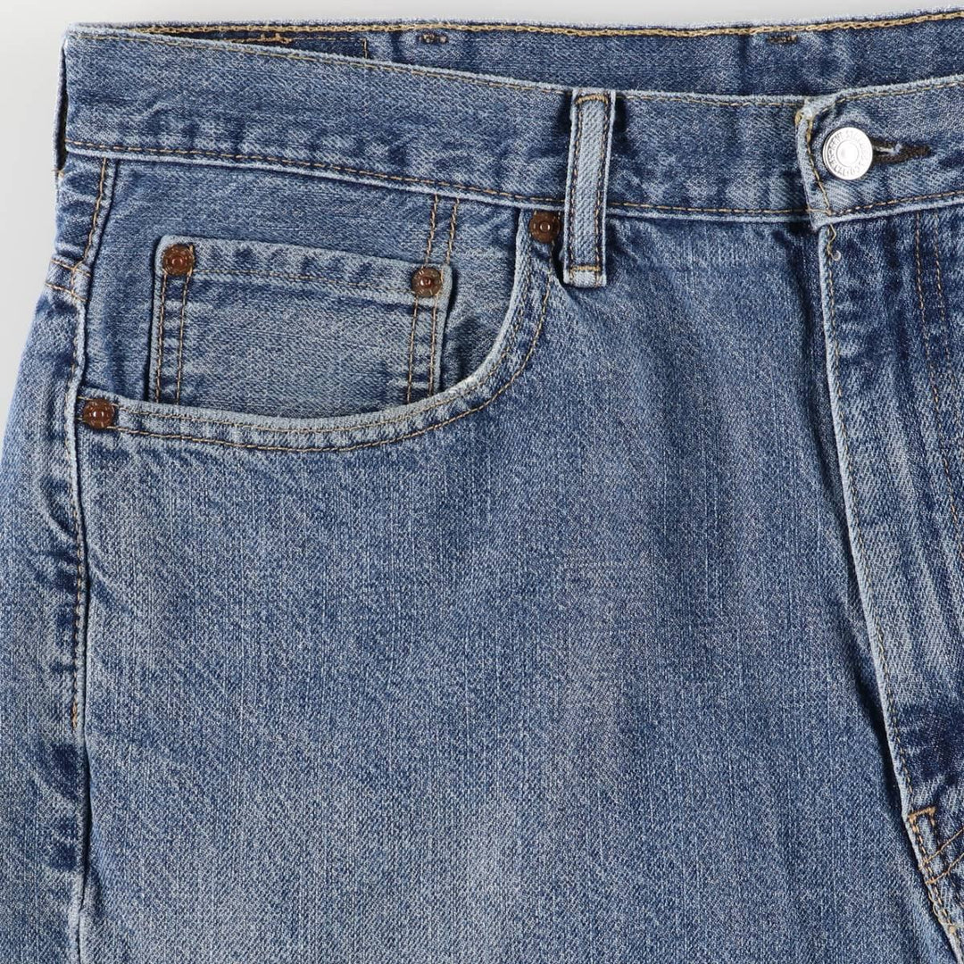 Levi's 550 denim shorts, short pants for men, size W37 cotton blue type Vintage Second Hand