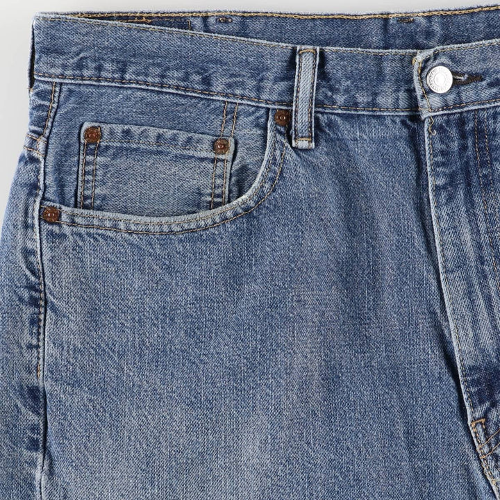 Levi's 550 denim shorts, short pants for men, size W37 cotton blue type Vintage Second Hand