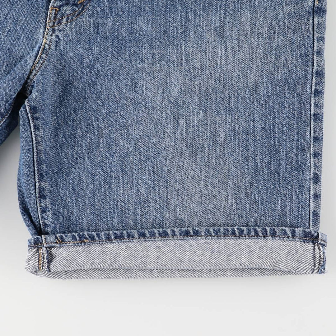 Levi's 550 denim shorts, short pants for men, size W37 cotton blue type Vintage Second Hand