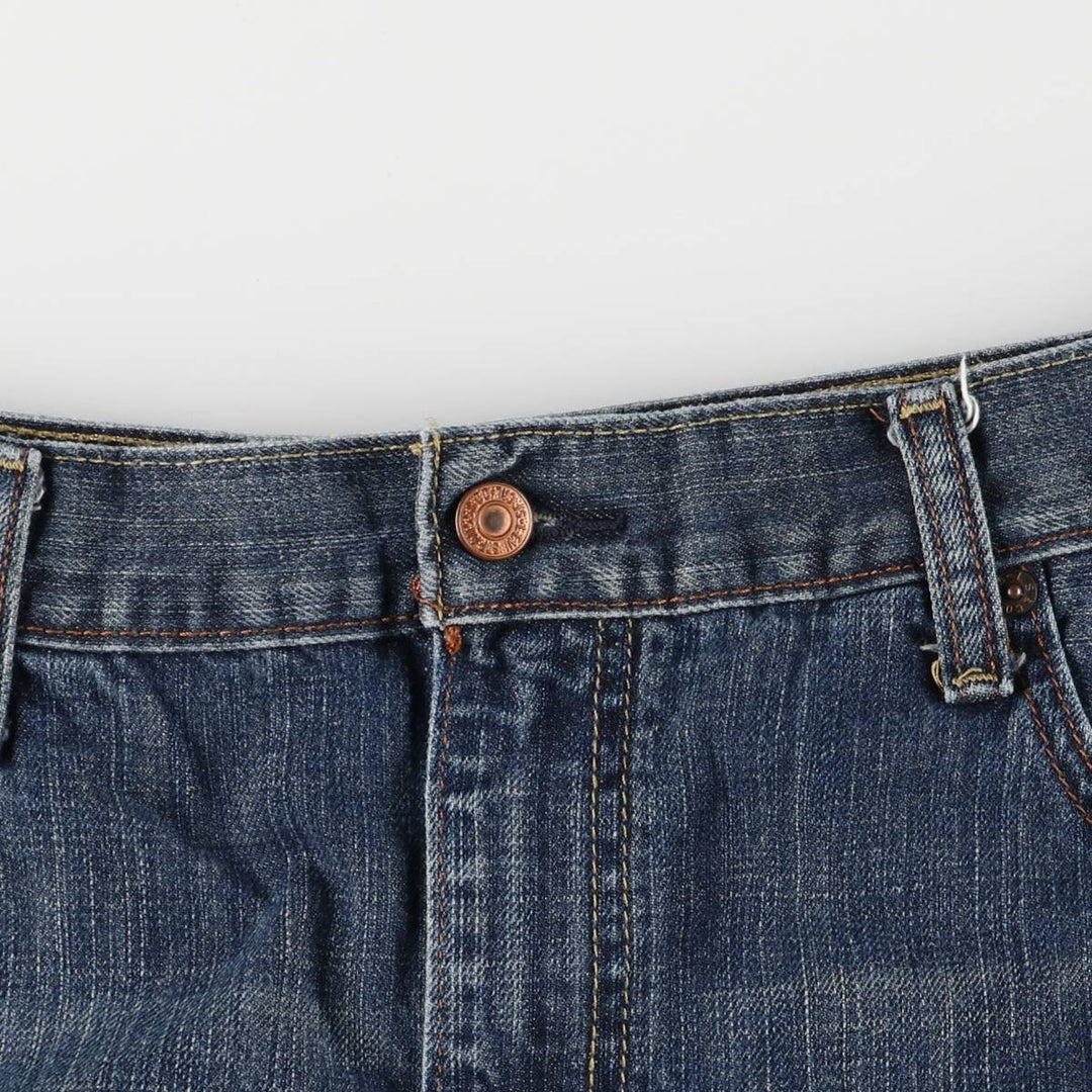 Levi's 569 Loose Straight Denim Shorts, Men's Size 36 cotton blue type Vintage Second Hand
