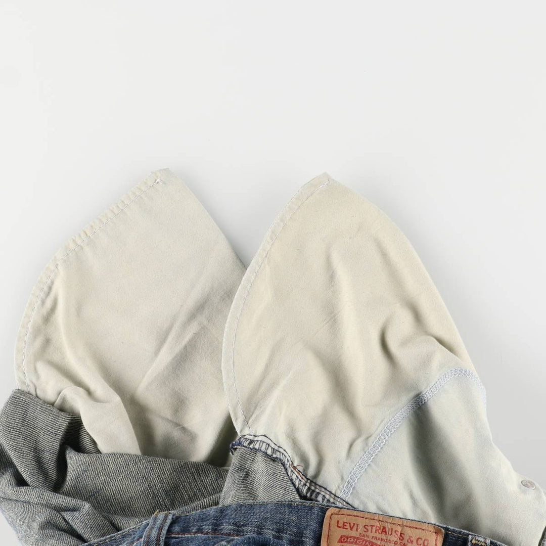 Levi's 569 Loose Straight Denim Shorts, Men's Size 36 cotton blue type Vintage Second Hand