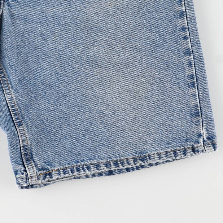 00'S Levi's 550 Relaxed Fit Denim Shorts for Men, Size W36 cotton Blue type light blue Vintage Second Hand