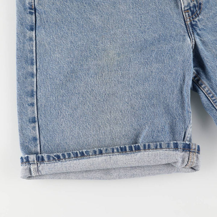 00'S Levi's 550 Relaxed Fit Denim Shorts for Men, Size W36 cotton Blue type light blue Vintage Second Hand