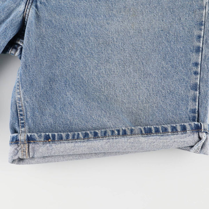 00'S Levi's 550 Relaxed Fit Denim Shorts for Men, Size W36 cotton Blue type light blue Vintage Second Hand