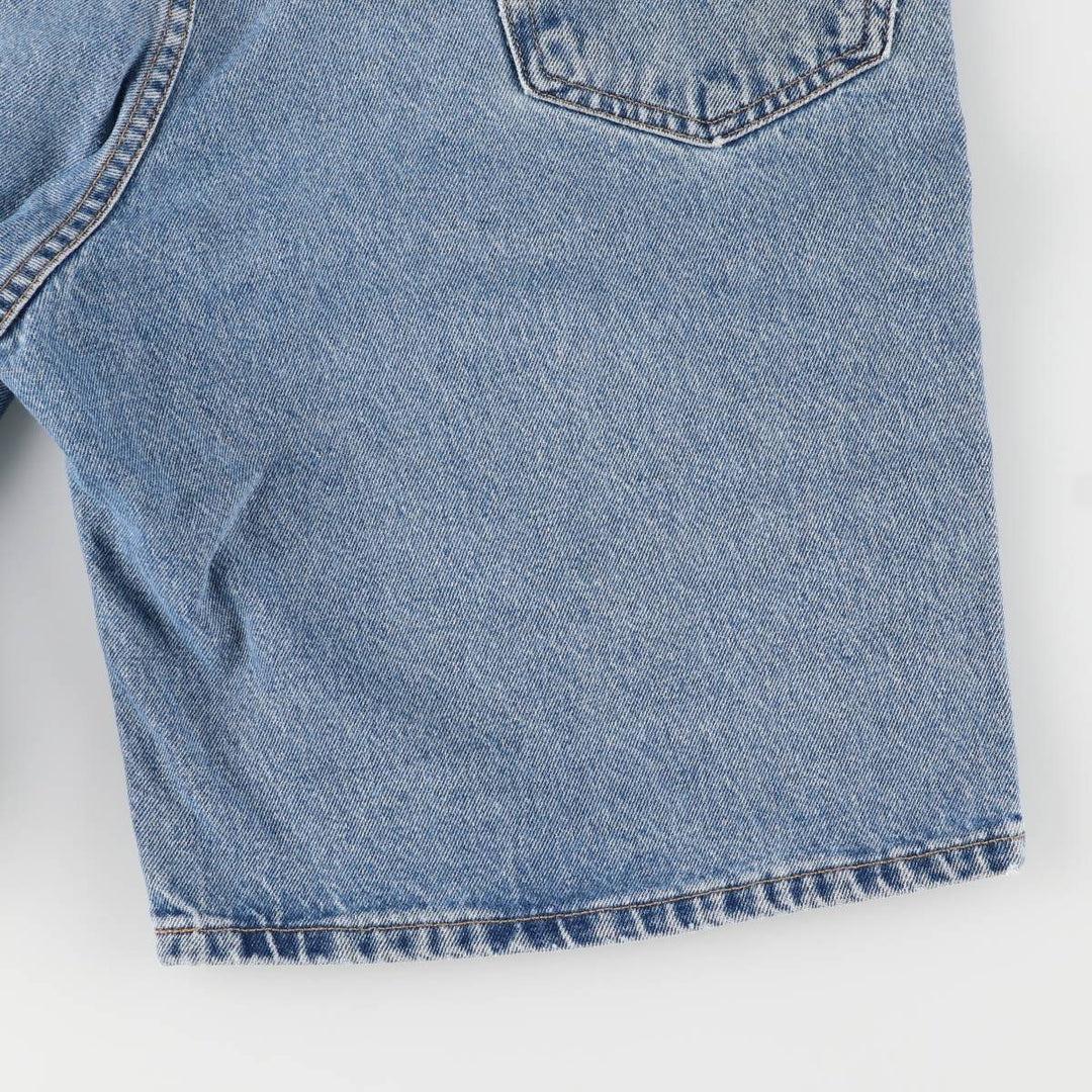 00'S Levi's 550 Relaxed Fit Denim Shorts for Men, Size W36 cotton Blue type light blue Vintage Second Hand