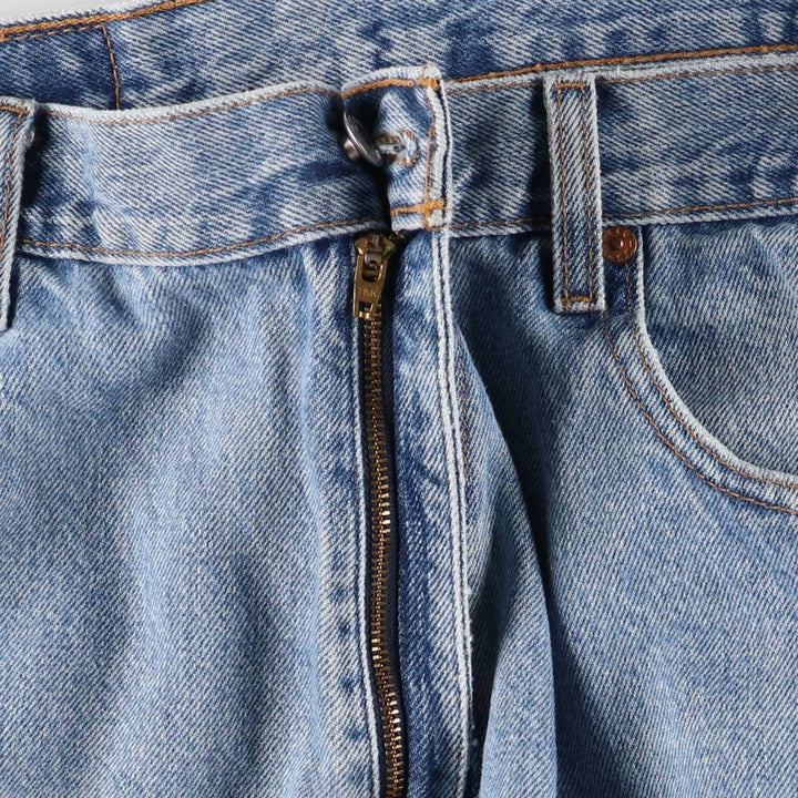 00'S Levi's 560 LOOSE FIT tapered denim pants for men, size w36 cotton blue type Vintage Second Hand