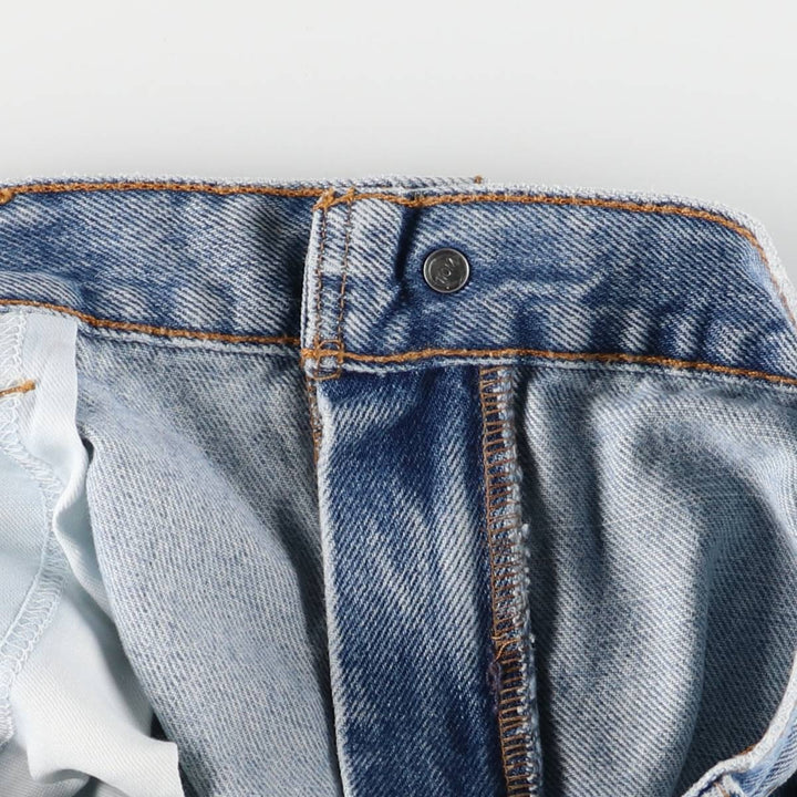 00'S Levi's 560 LOOSE FIT tapered denim pants for men, size w36 cotton blue type Vintage Second Hand