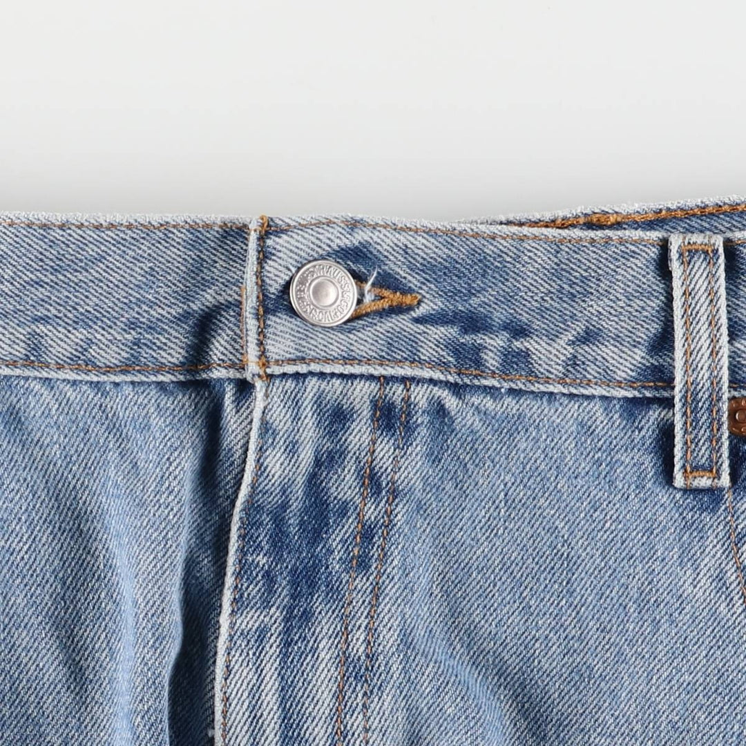 00'S Levi's 560 LOOSE FIT tapered denim pants for men, size w36 cotton blue type Vintage Second Hand