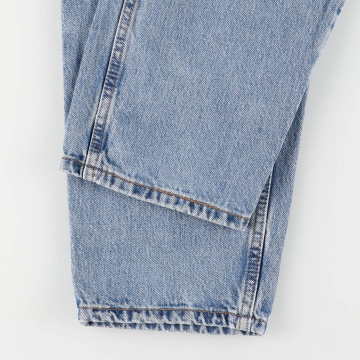 00'S Levi's 560 LOOSE FIT tapered denim pants for men, size w36 cotton blue type Vintage Second Hand