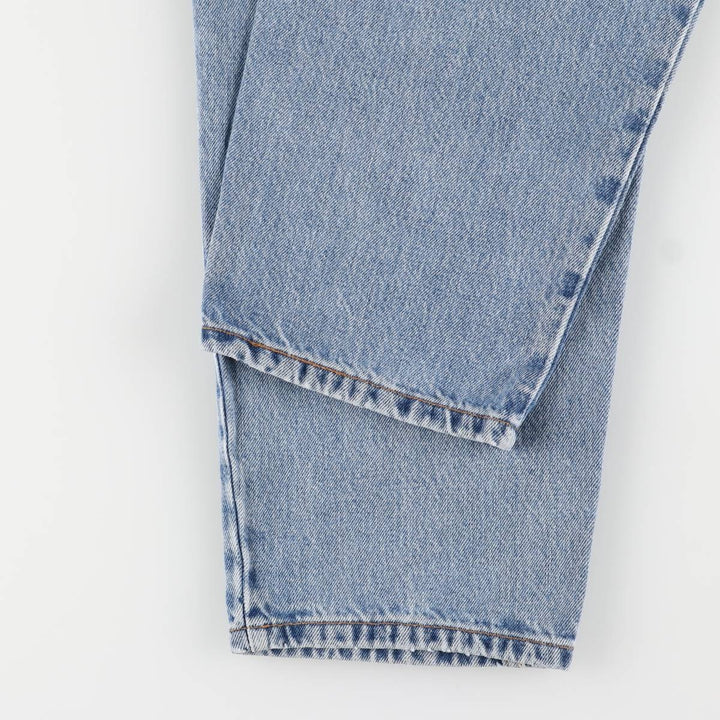 00'S Levi's 560 LOOSE FIT tapered denim pants for men, size w36 cotton blue type Vintage Second Hand