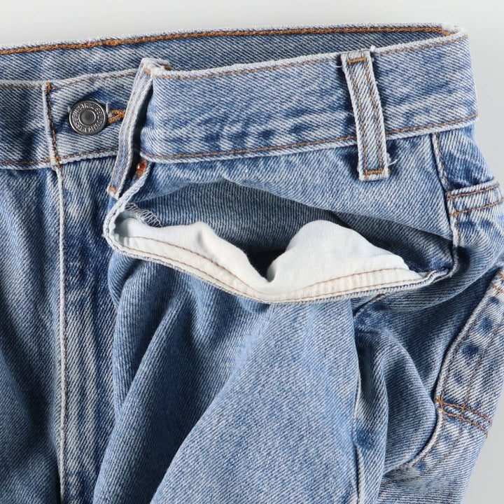 00'S Levi's 560 LOOSE FIT tapered denim pants for men, size w36 cotton blue type Vintage Second Hand