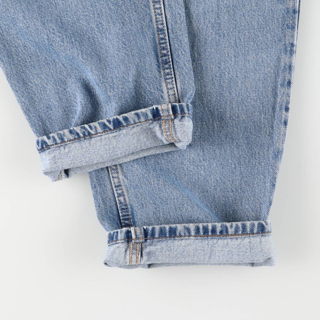 00'S Levi's 560 LOOSE FIT tapered denim pants for men, size w36 cotton blue type Vintage Second Hand