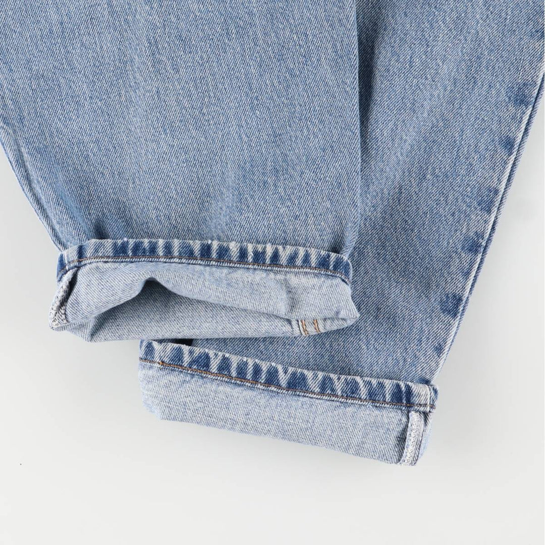 00'S Levi's 560 LOOSE FIT tapered denim pants for men, size w36 cotton blue type Vintage Second Hand