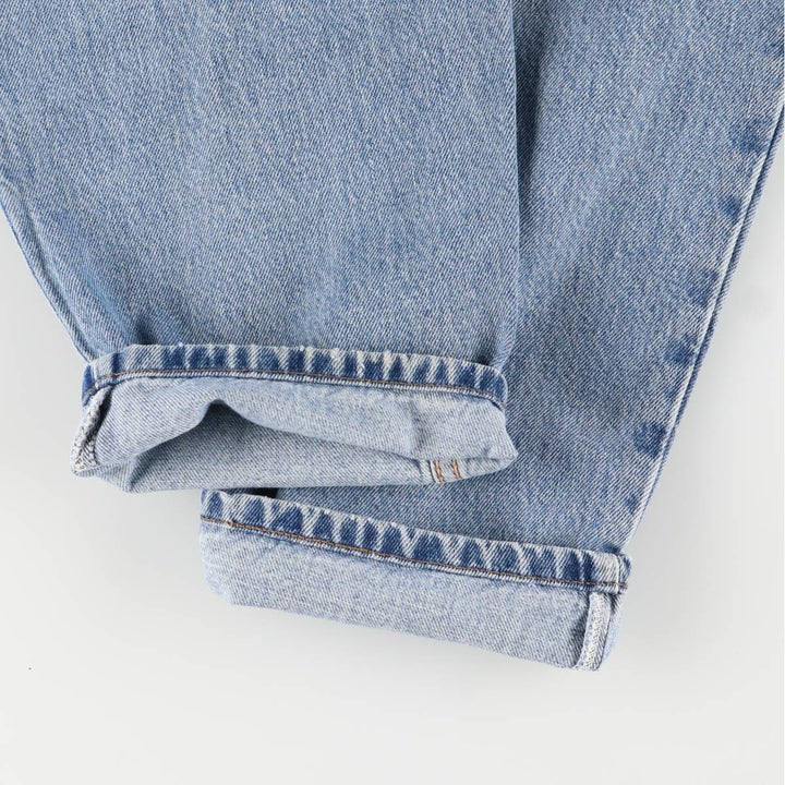 00'S Levi's 560 LOOSE FIT tapered denim pants for men, size w36 cotton blue type Vintage Second Hand