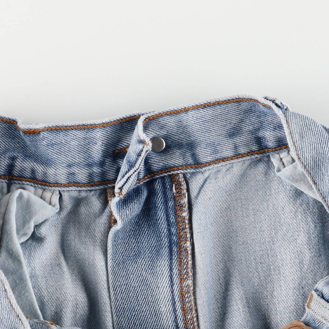 Levi's 550 Relaxed Fit Tapered Denim Pants for Men, W34 equivalent cotton blue type Vintage Second Hand