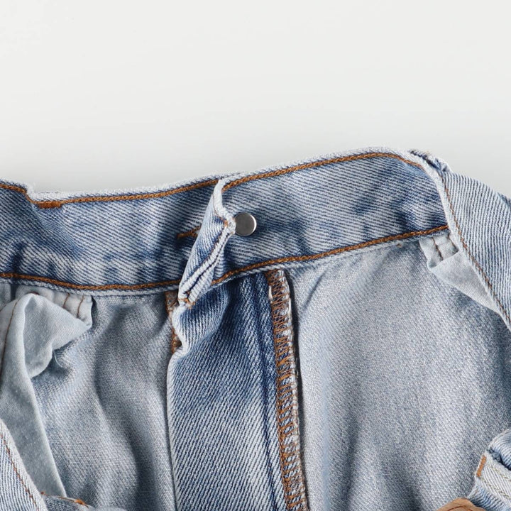 Levi's 550 Relaxed Fit Tapered Denim Pants for Men, W34 equivalent cotton blue type Vintage Second Hand