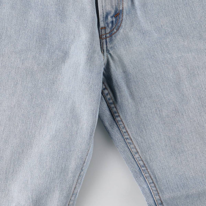 Levi's 550 Relaxed Fit Tapered Denim Pants for Men, W34 equivalent cotton blue type Vintage Second Hand