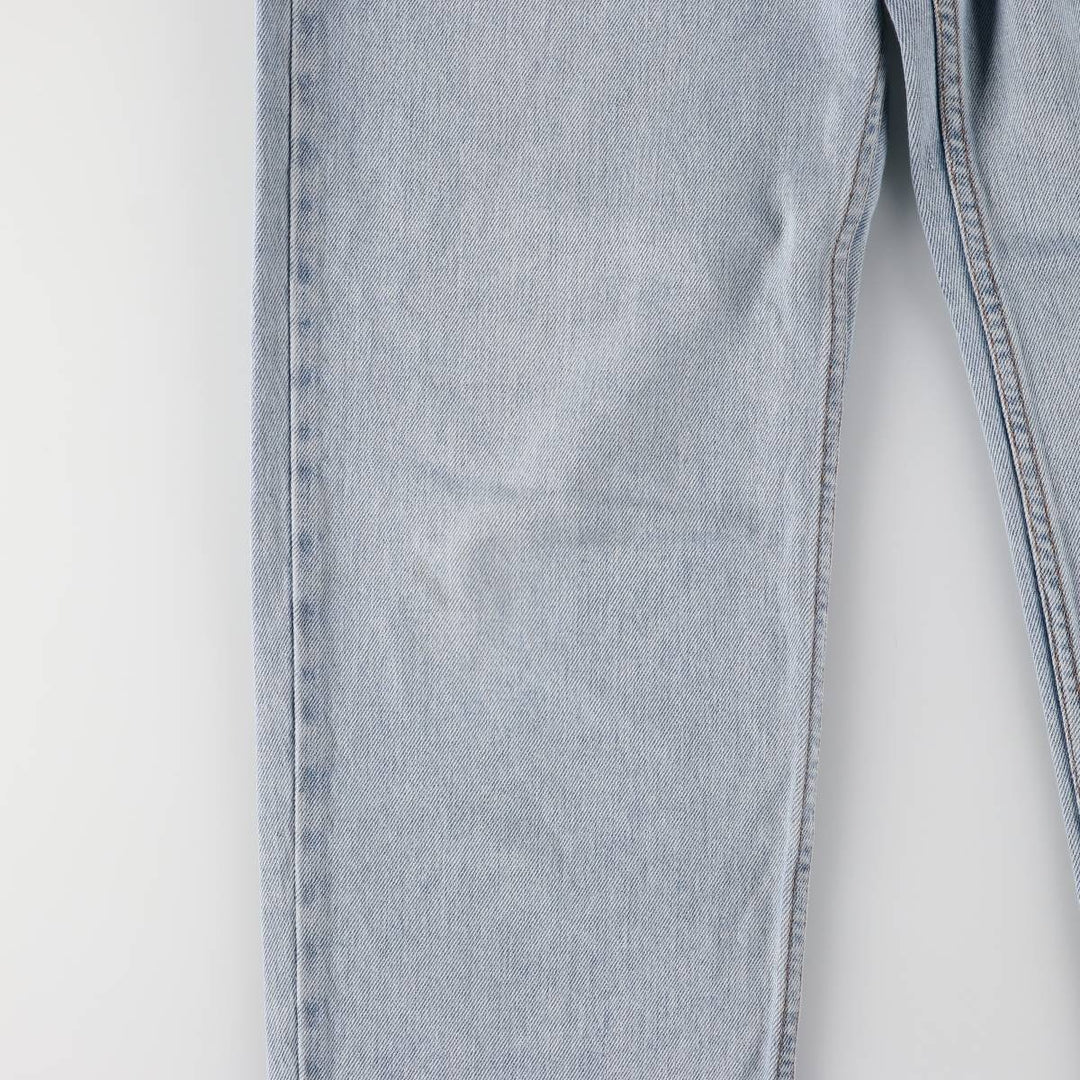 Levi's 550 Relaxed Fit Tapered Denim Pants for Men, W34 equivalent cotton blue type Vintage Second Hand