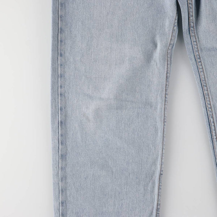 Levi's 550 Relaxed Fit Tapered Denim Pants for Men, W34 equivalent cotton blue type Vintage Second Hand