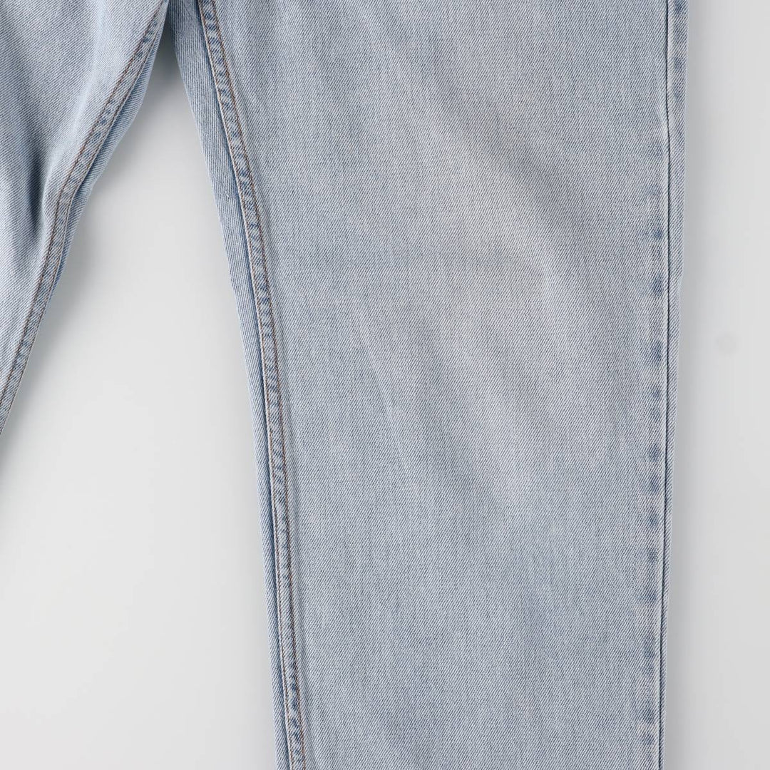 Levi's 550 Relaxed Fit Tapered Denim Pants for Men, W34 equivalent cotton blue type Vintage Second Hand