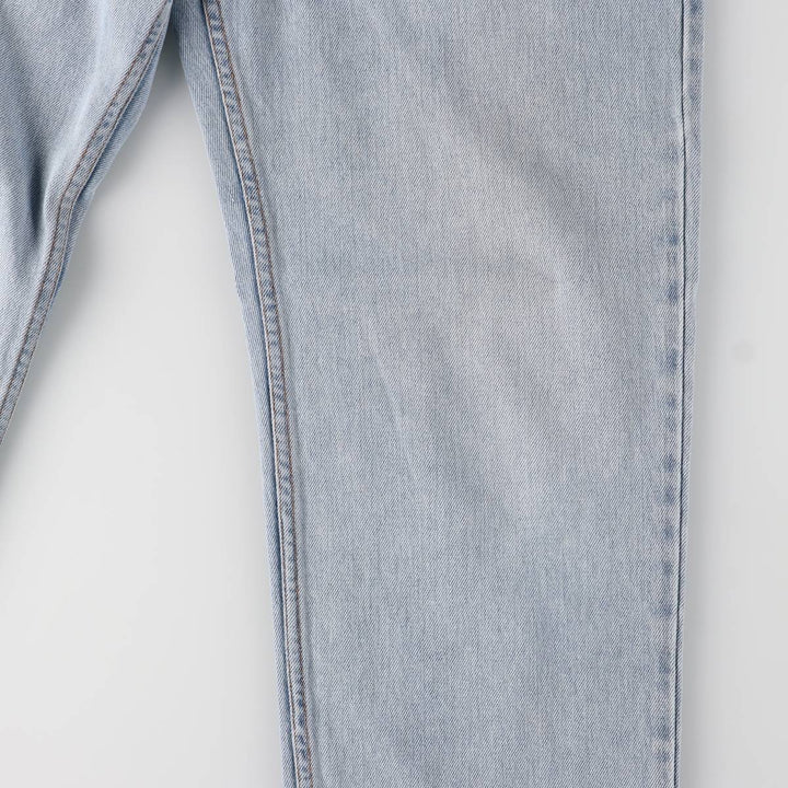 Levi's 550 Relaxed Fit Tapered Denim Pants for Men, W34 equivalent cotton blue type Vintage Second Hand