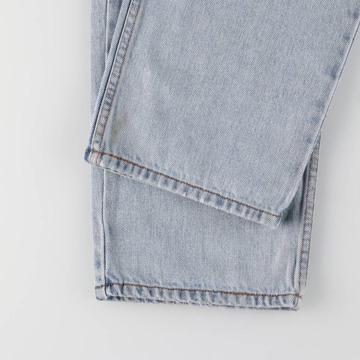 Levi's 550 Relaxed Fit Tapered Denim Pants for Men, W34 equivalent cotton blue type Vintage Second Hand
