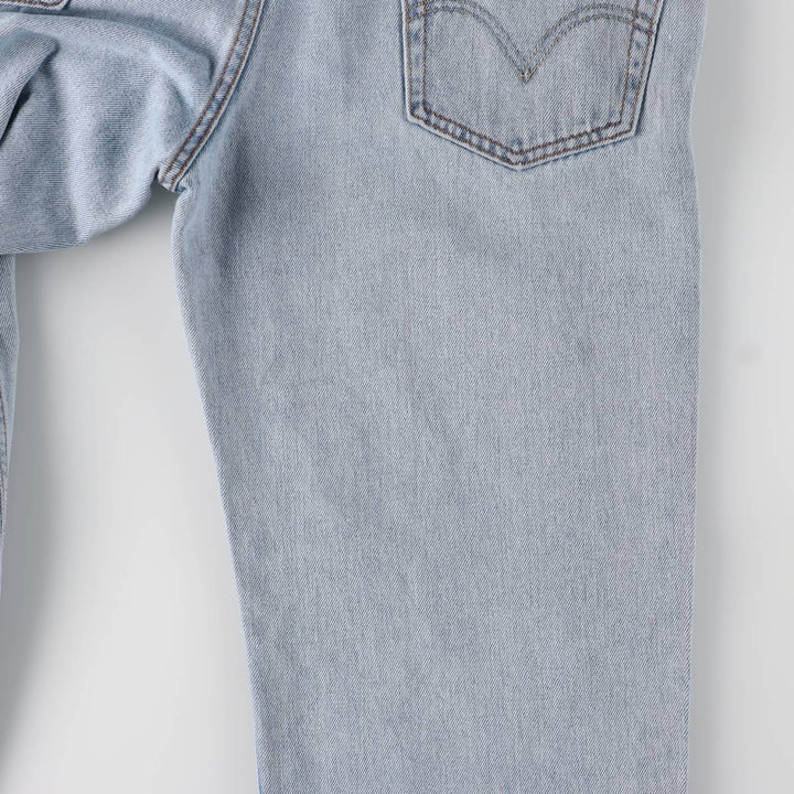 Levi's 550 Relaxed Fit Tapered Denim Pants for Men, W34 equivalent cotton blue type Vintage Second Hand