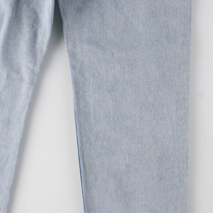 Levi's 550 Relaxed Fit Tapered Denim Pants for Men, W34 equivalent cotton blue type Vintage Second Hand