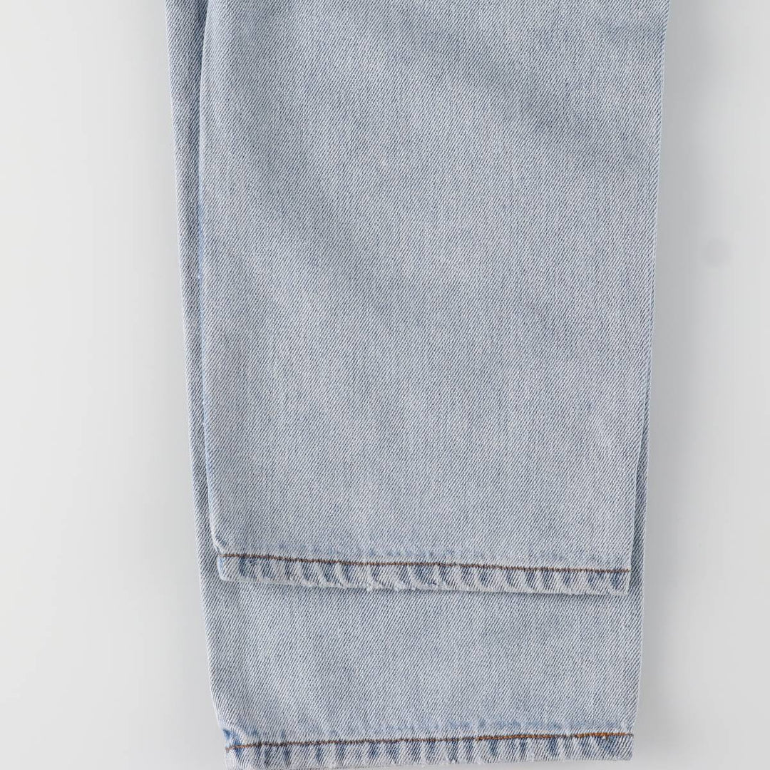 Levi's 550 Relaxed Fit Tapered Denim Pants for Men, W34 equivalent cotton blue type Vintage Second Hand