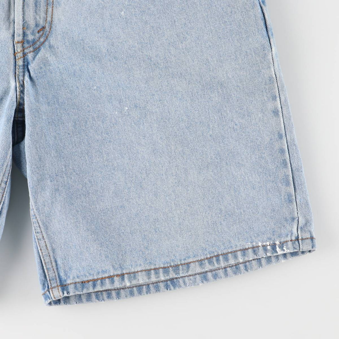 00'S Levi's 550 Relaxed Fit Denim Shorts for Men, Size W37 cotton blue type Vintage Second Hand