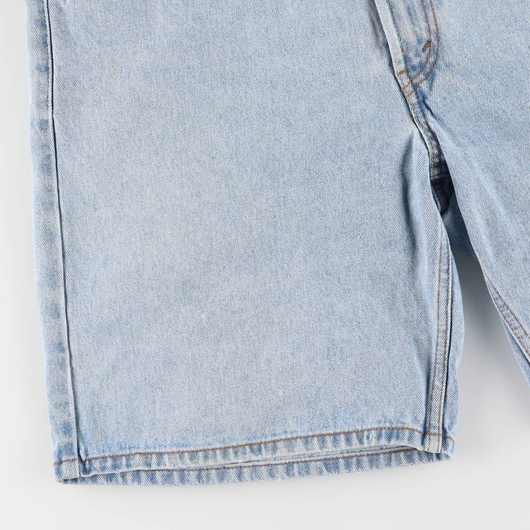 00'S Levi's 550 Relaxed Fit Denim Shorts for Men, Size W37 cotton blue type Vintage Second Hand