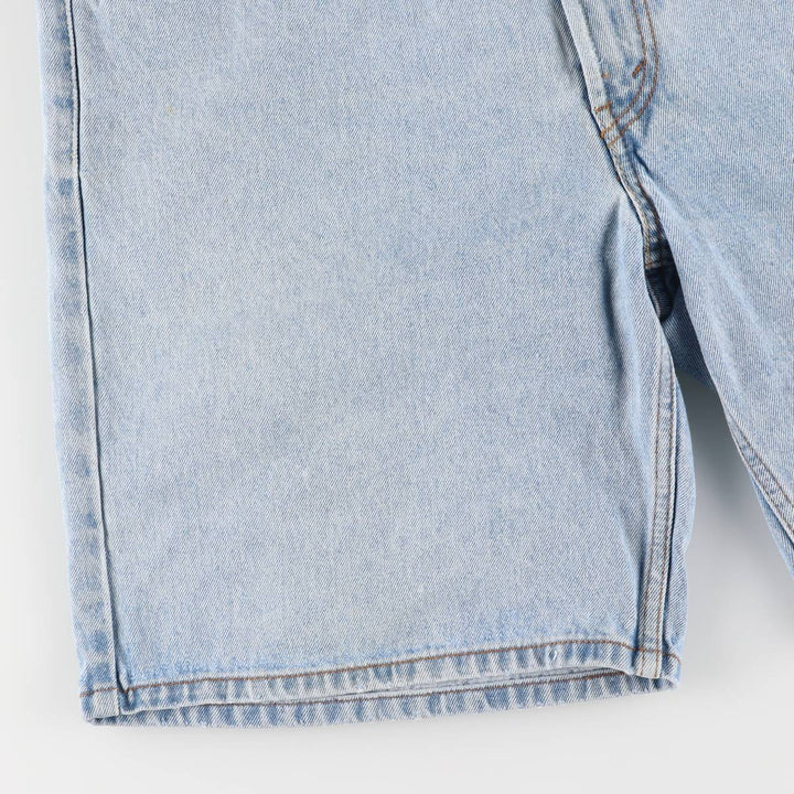 00'S Levi's 550 Relaxed Fit Denim Shorts for Men, Size W37 cotton blue type Vintage Second Hand